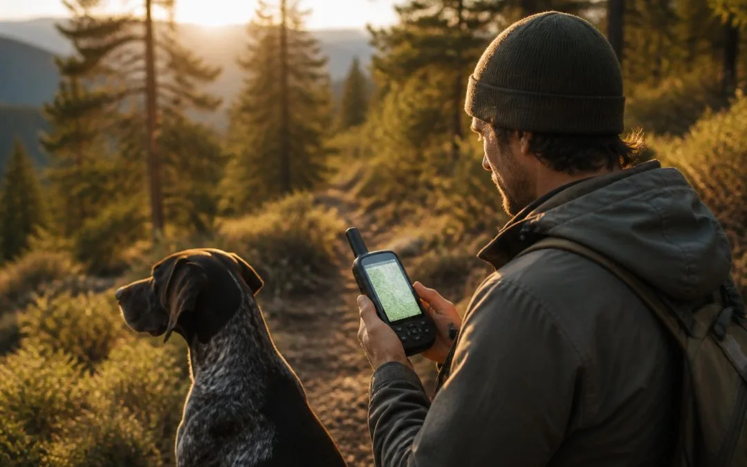 Aventure en foret au coucher du soleil